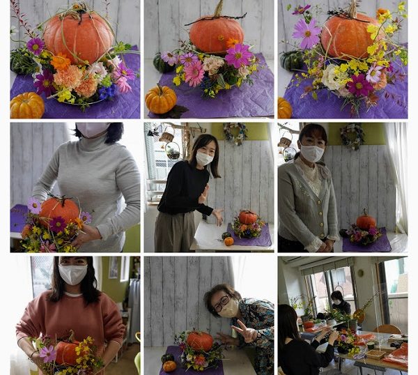 季節の花コース 10月は ハロウィンを食べよう ヘクセンハウス