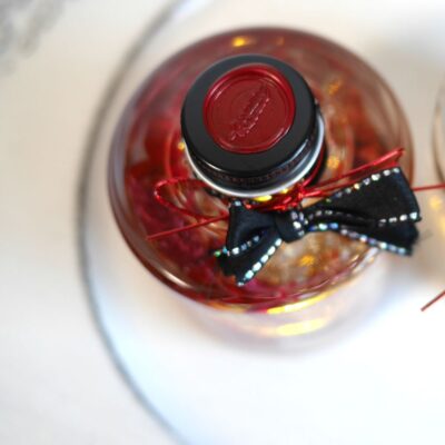 ハーバリウムライト紅白