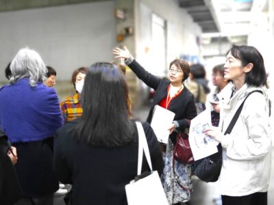 大田市場花き棟見学会